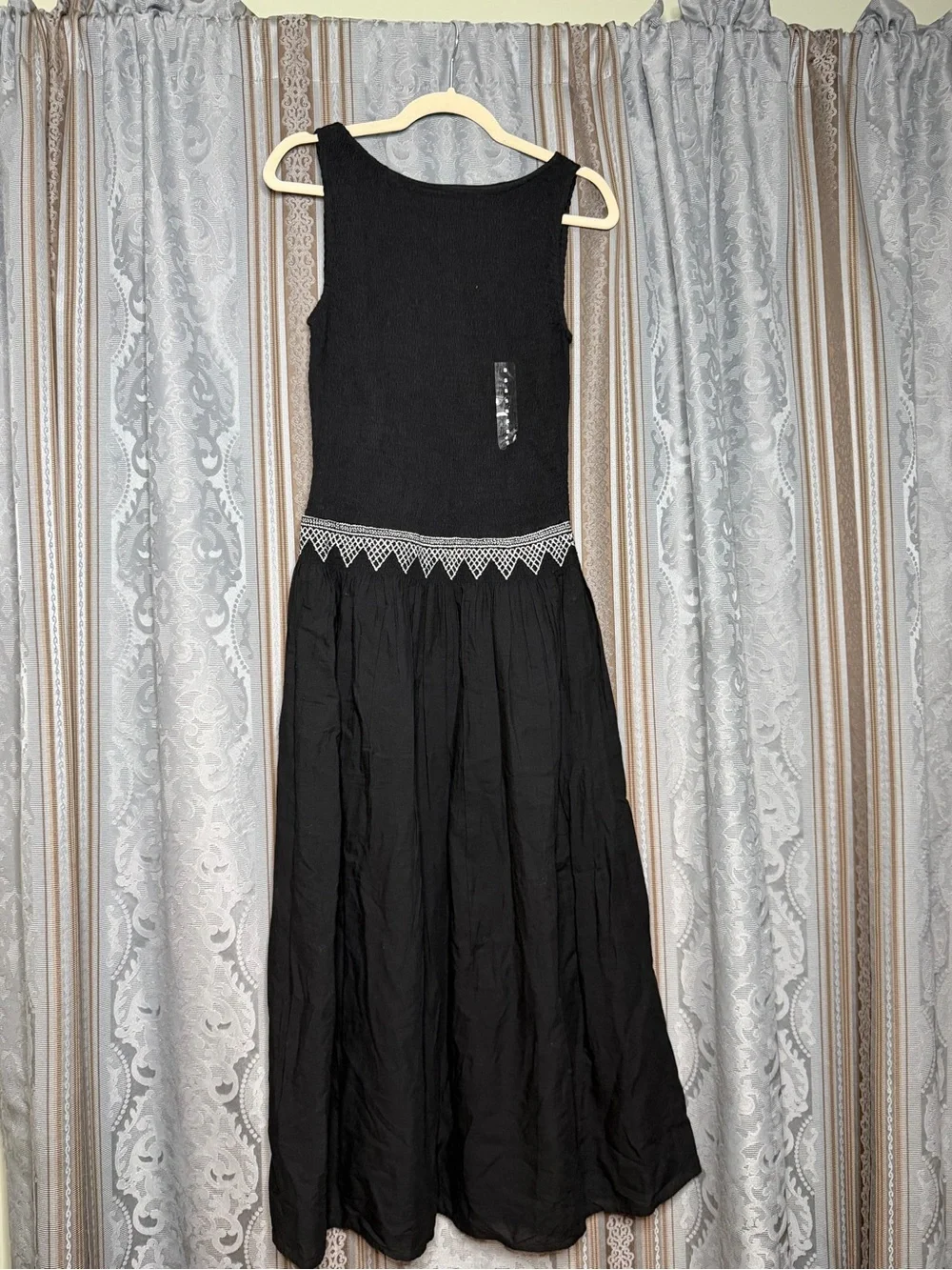 Polo Ralph Lauren Embroidered Cotton Voile Midi Dress